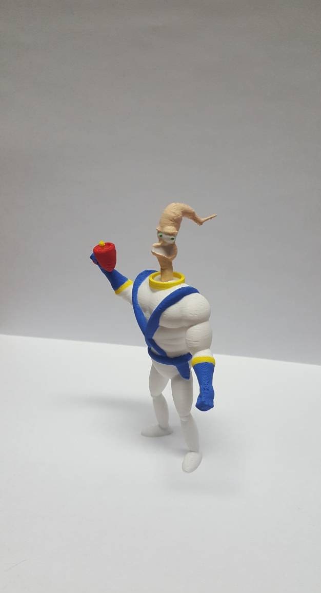 Earthworm Jim Custom Made Figure -  Portugal