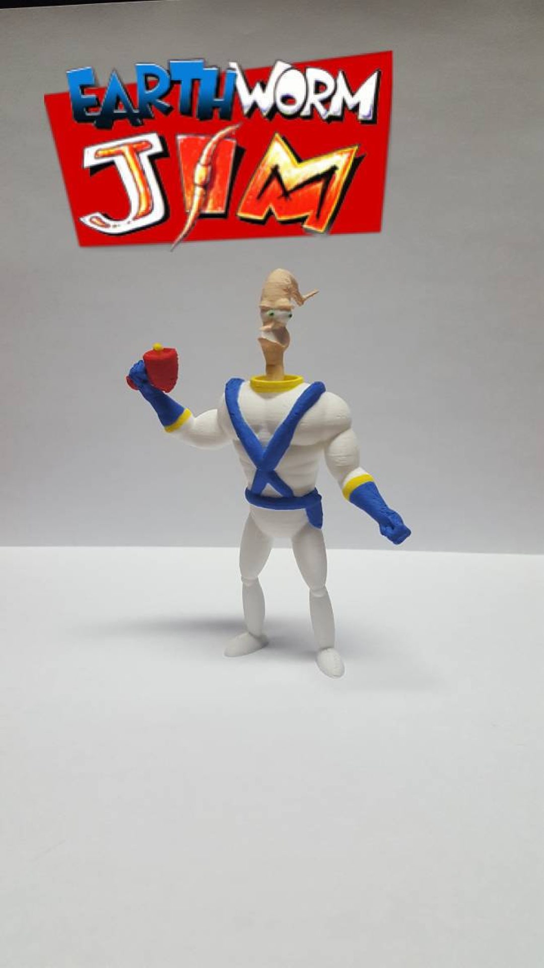 Earthworm Jim Custom Made Figure -  Portugal