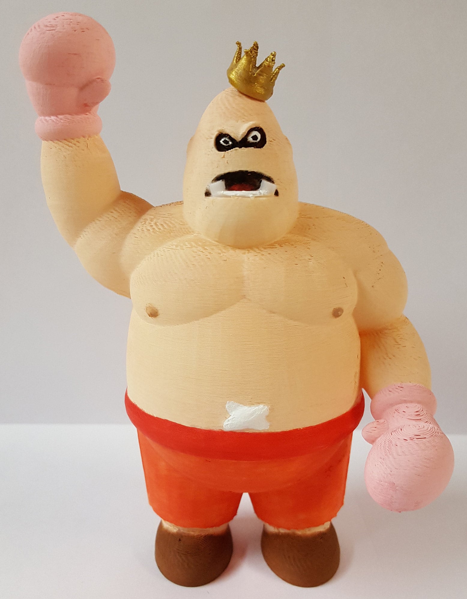 King Hippo Figure From Classic Videogame Mike Tyson's Etsy