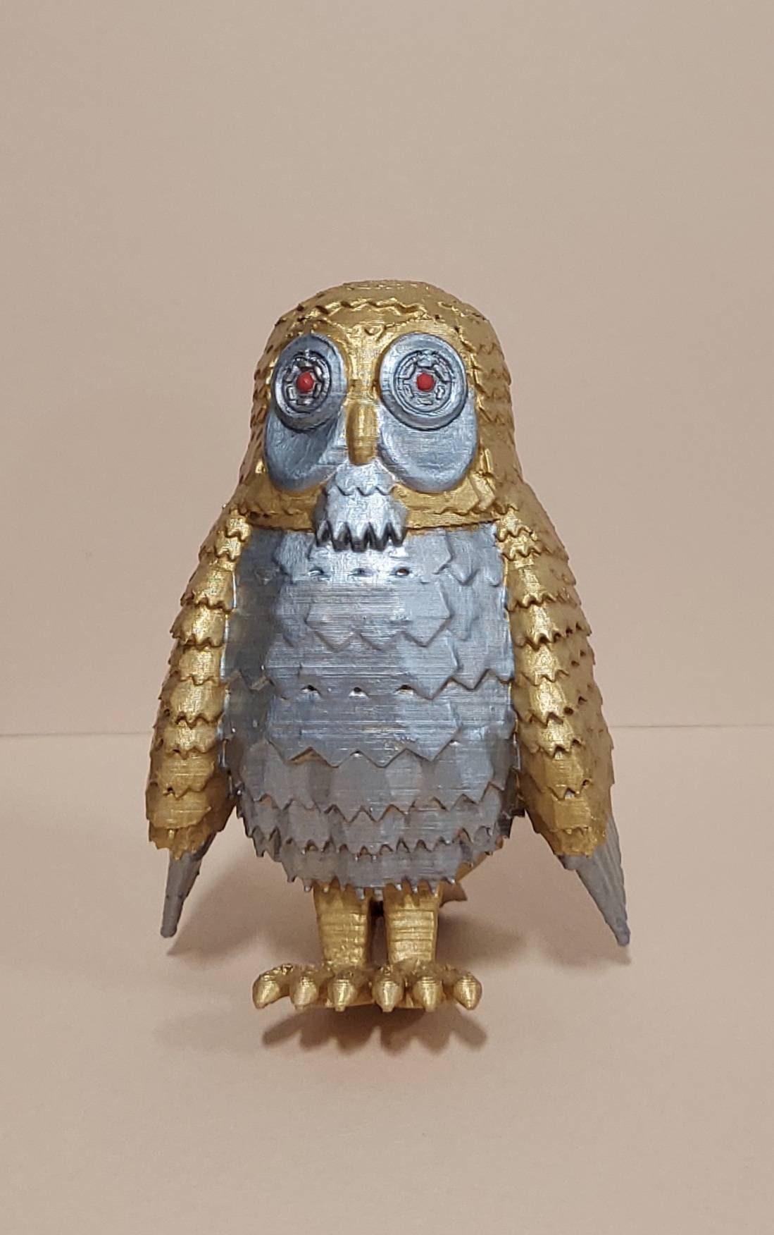 NEW CUSTOM CLASH OF THE TITANS BUBO THE MECHANICAL OWL MOC, CUSTOM