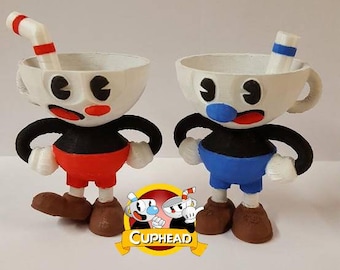 Cuphead and Mugman Custom Figure Co-op Bundle