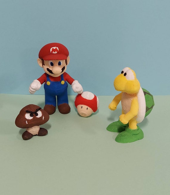 Super Mario Bros DIY Figuren Set 1 mit Mario -  Schweiz