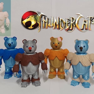 Thundercats Ultimate Berbil Bundle (5 Piece Set Including One - DIY Figure)