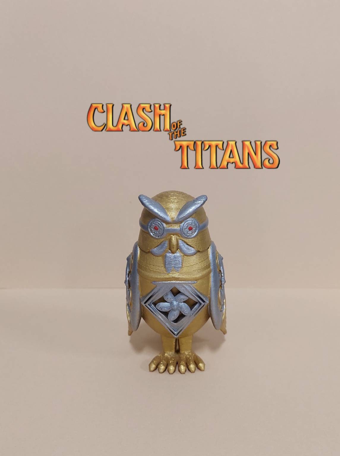 Bubo - the metallic, mechanical owl from Clash of the Titans.