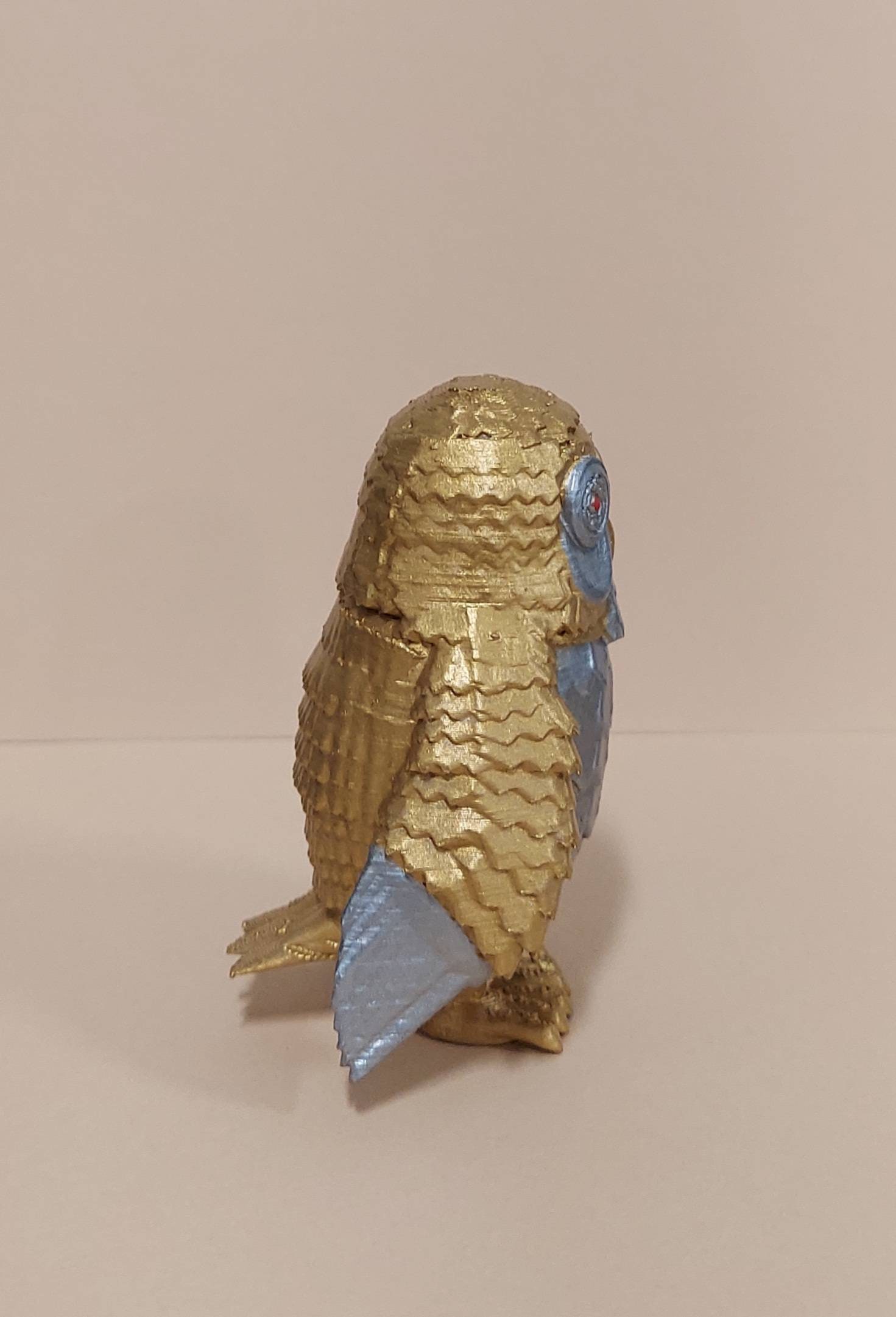 Bubo owl - Clash of the Titans inspired handmade resin model