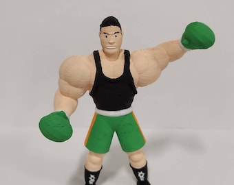 BIG Mac (little Mac) Custom Figure From Mike Tysons Punch-out! - Etsy