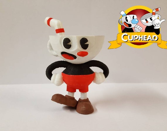 The Cuphead Show Cuphead Plush Doll 15 Animated Series Character Soft Toy  : : Toys & Games