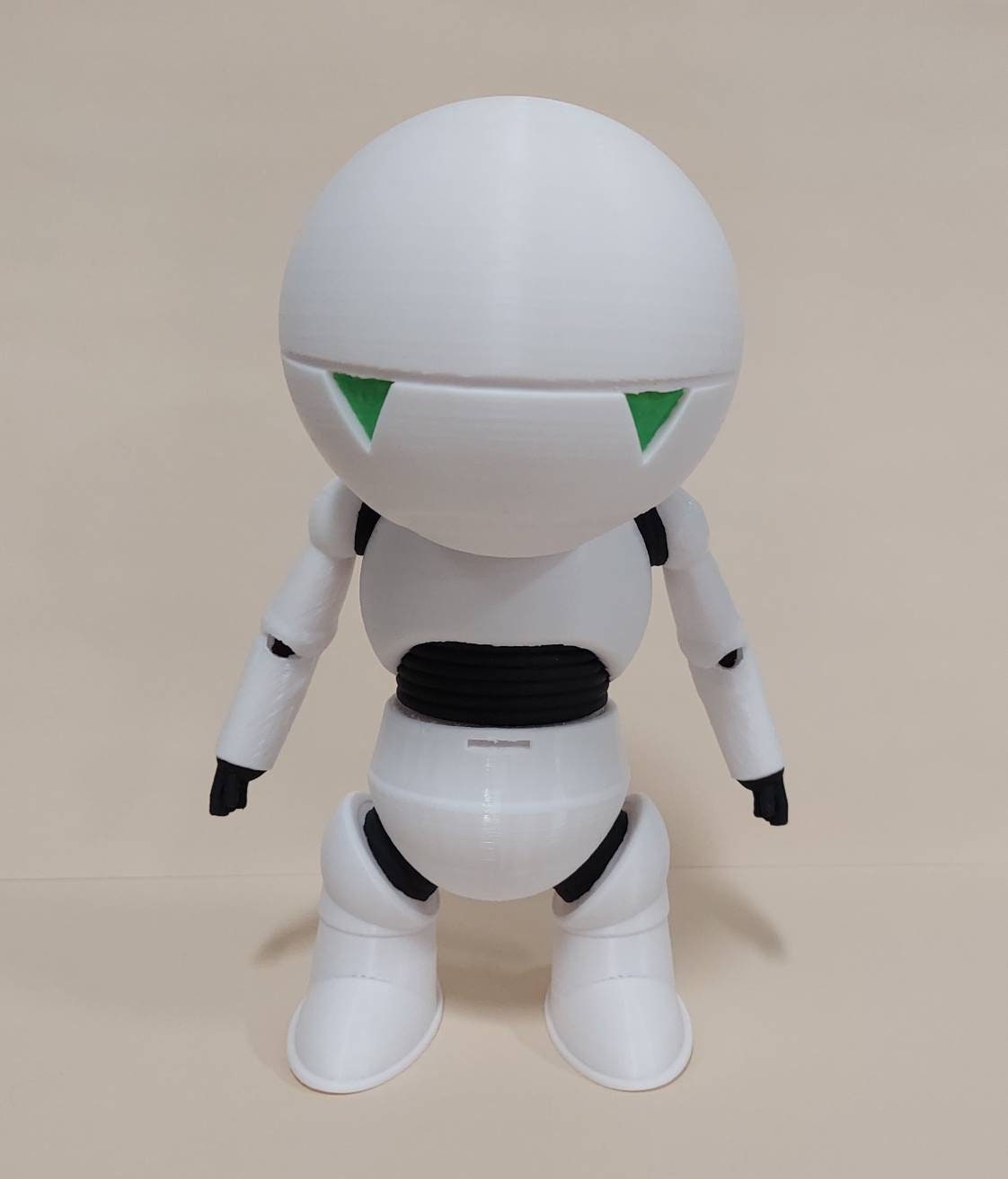 Hitchhikers Guide to the Galaxy 8 Custom Mega Marvin Figure Etsy