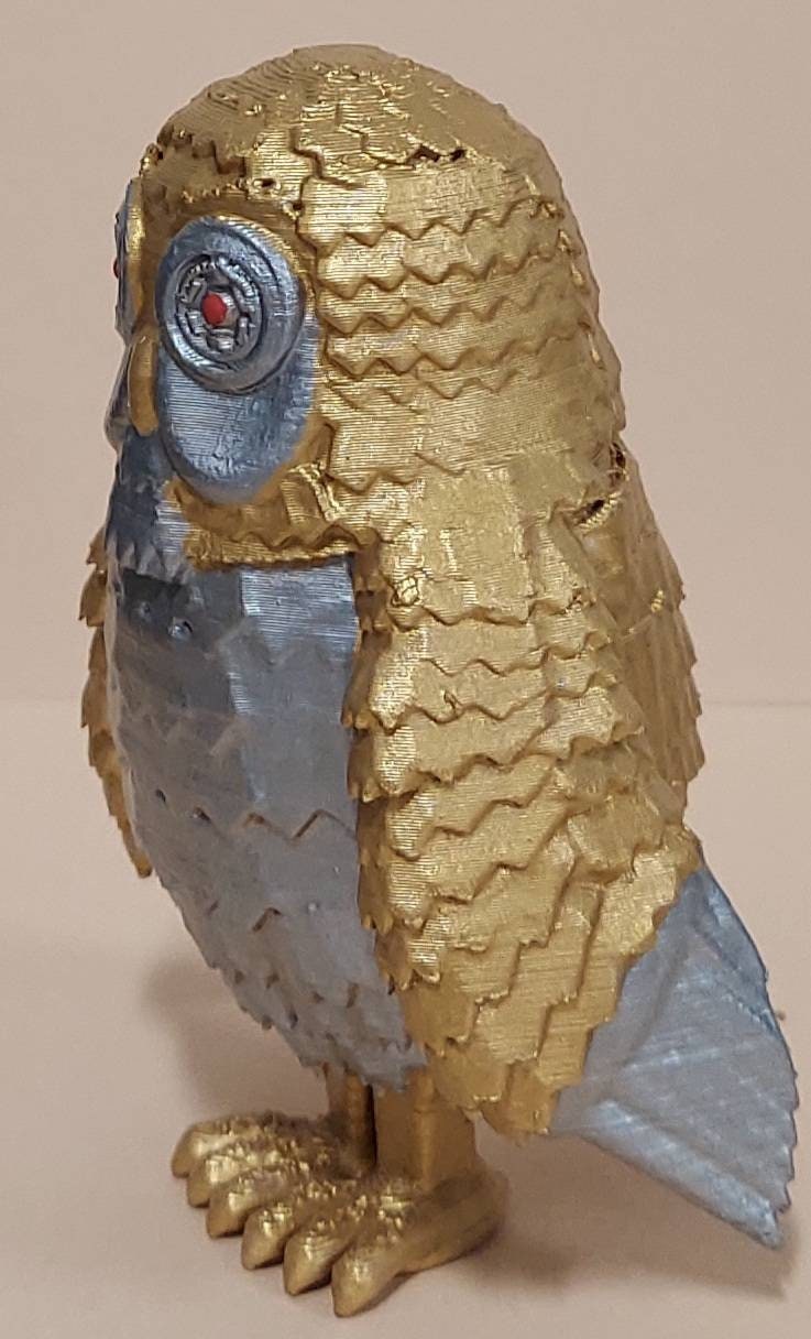 RARE CLASH OF THE TITANS BUBO THE OWL FOAM FIGURE TOY COSPLAY 11 vintage  HTF