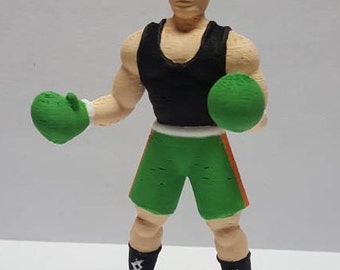 Little Mac Figure From Classic Videogame Mike Tyson's Punch Out