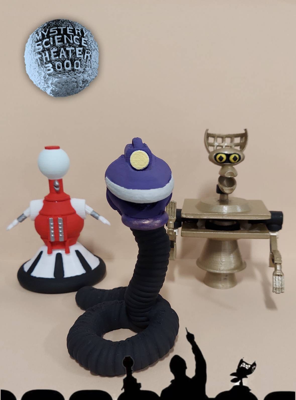 Rob For Science Figure Mystery Science Theater: Ultimate Bot Bundle Custom Figures - Etsy