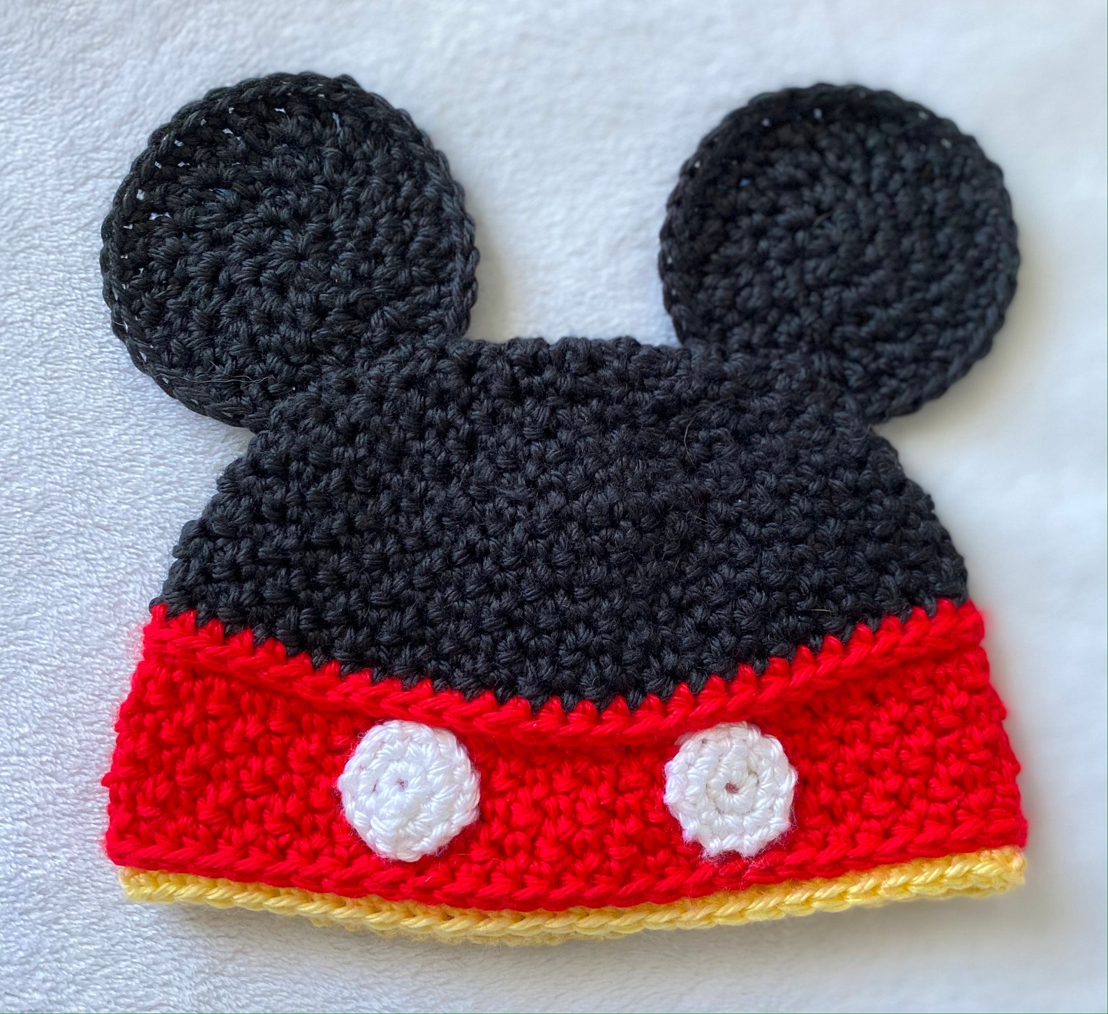 Mickey Mouse Beanie Etsy