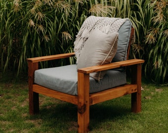 DIY Chunky Outdoor Chair