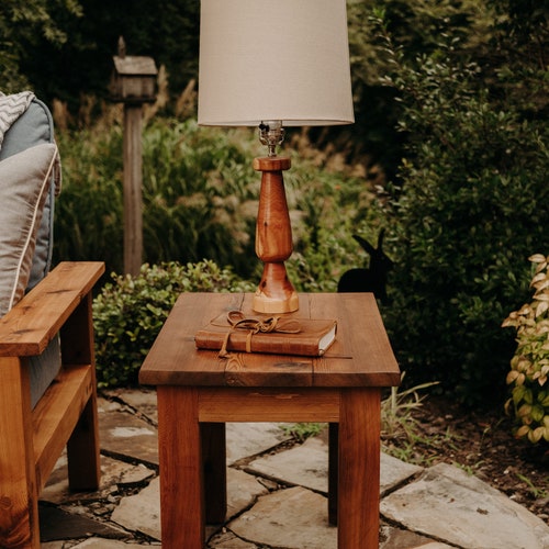 Wine Barrel Side Table/ Patio Table/ Outdoor Table/ End Etsy