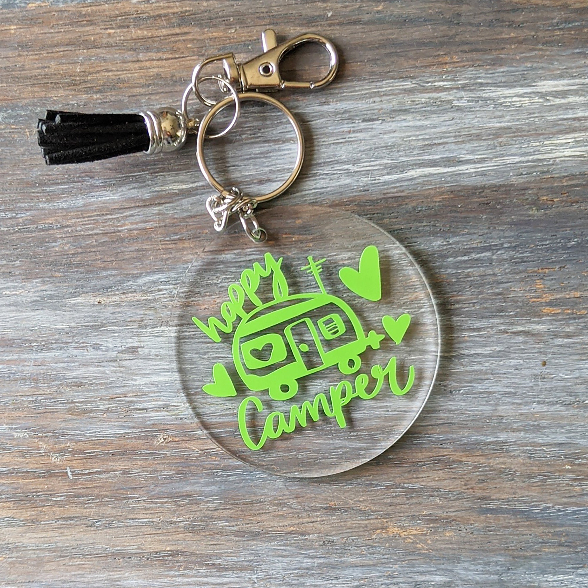 Keychains Acrylic Keychain Round Keychain Tassle Funny - Etsy