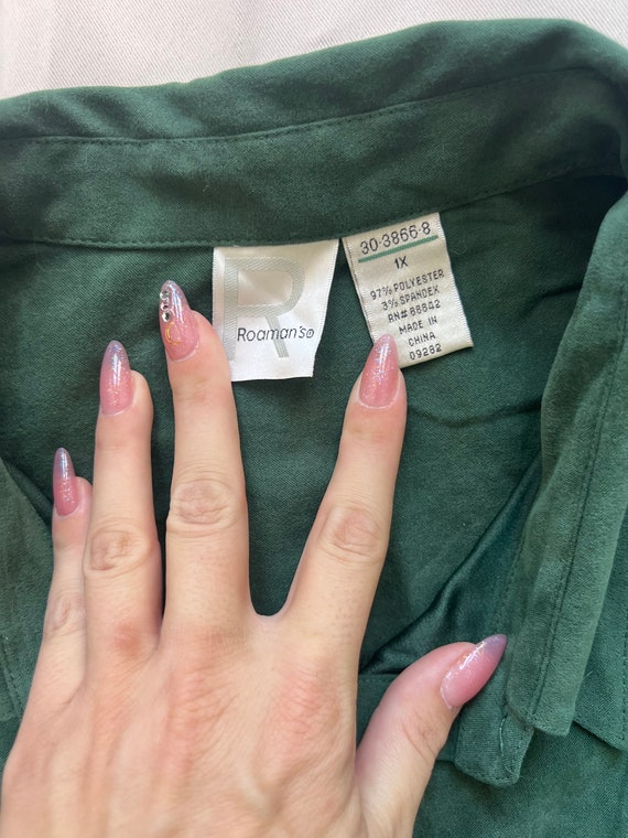 Forest Green Shacket - image 4