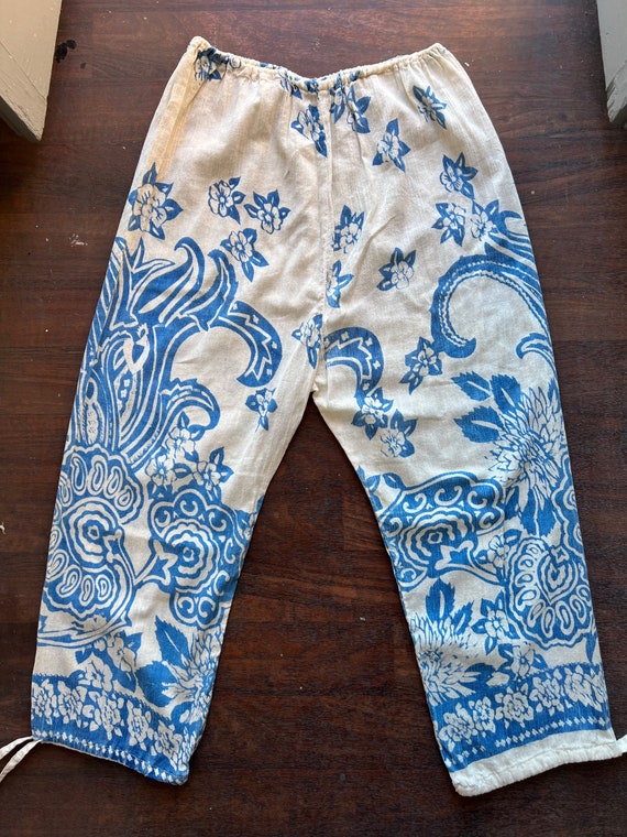 Bali Swirl Linen Pants - image 6