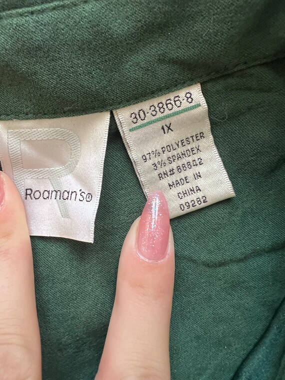 Forest Green Shacket - image 3