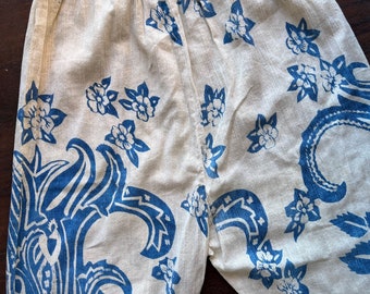 Bali Swirl Linen Pants