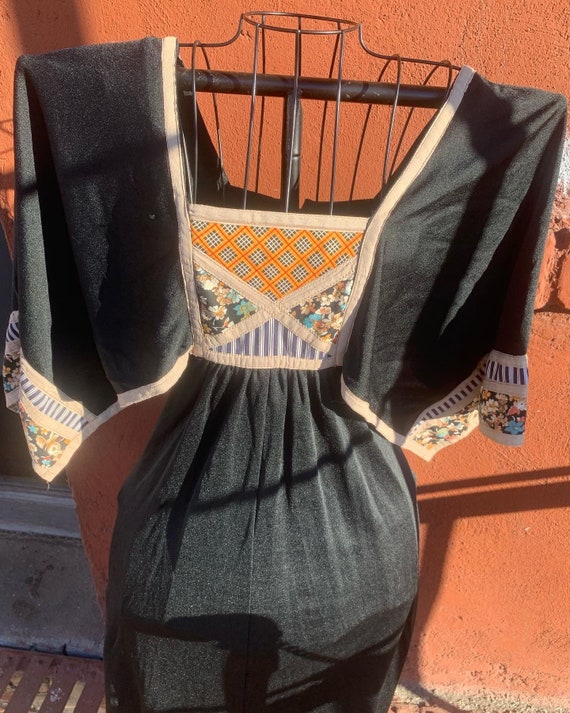 70’s Patchwork Dress - image 3