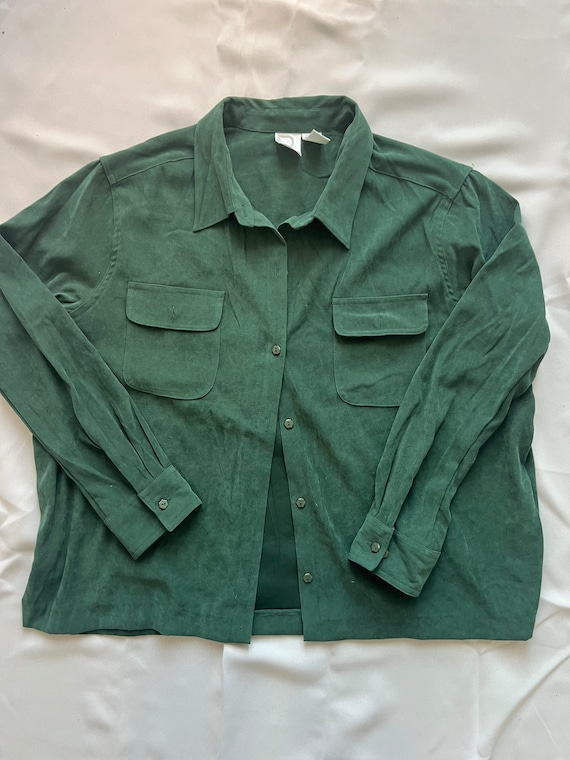 Forest Green Shacket - image 1