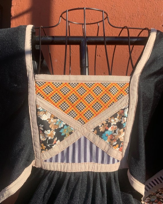 70’s Patchwork Dress - image 1