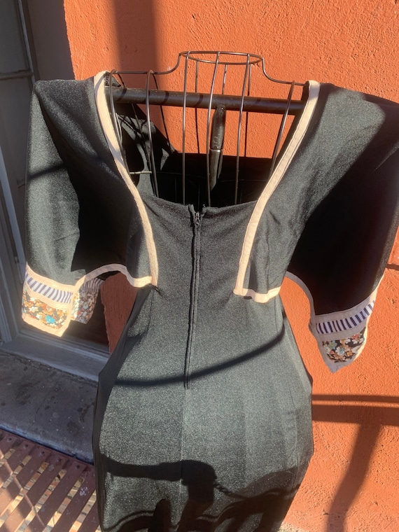 70’s Patchwork Dress - image 4