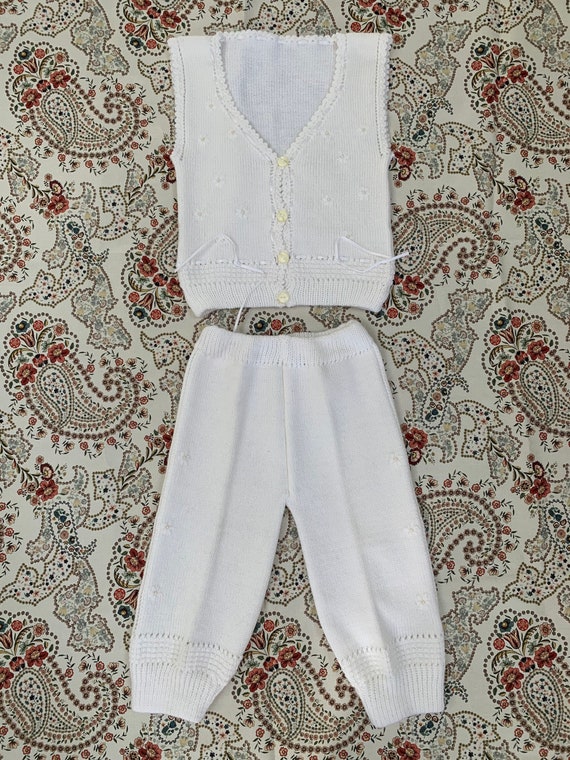 Knitted Baby Two-Piece