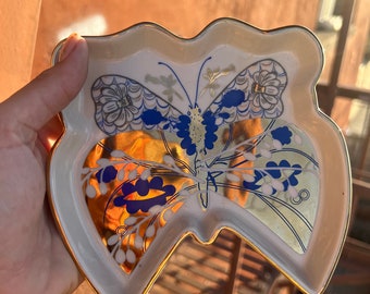 Anthropologie Butterfly Plate