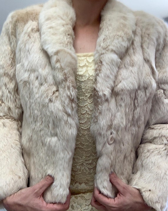 Real Rabbit Fur Coat - image 5