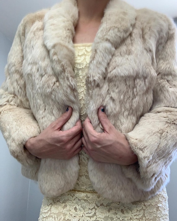 Real Rabbit Fur Coat - image 8