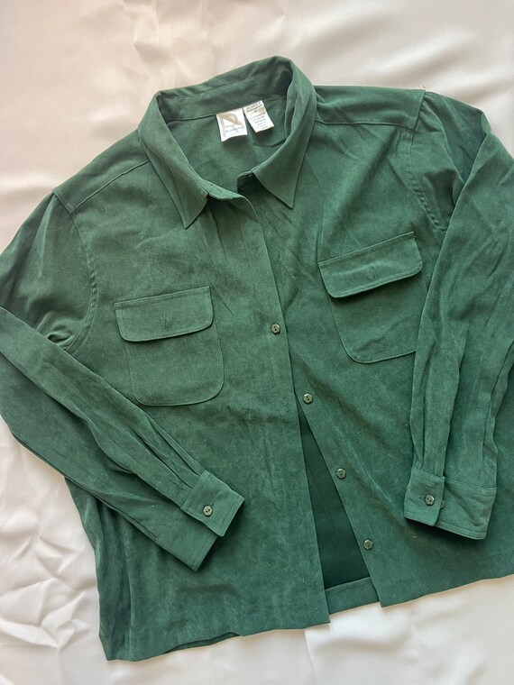 Forest Green Shacket - image 2