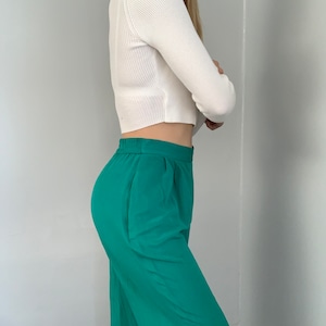 Talbots Teal Capris