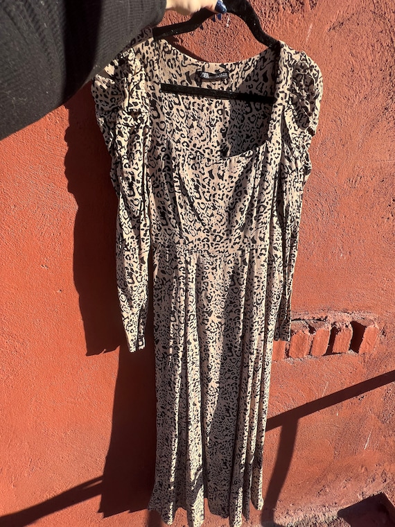 Zara leopard dress - Gem