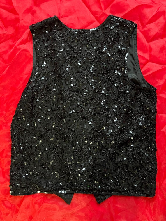 Eve’s Allure Sequin Vest - image 4