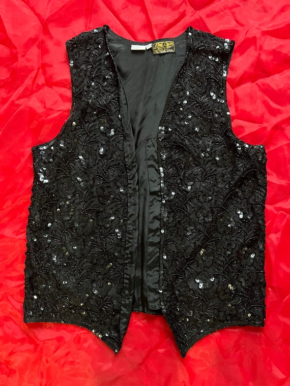 Eve’s Allure Sequin Vest - image 1