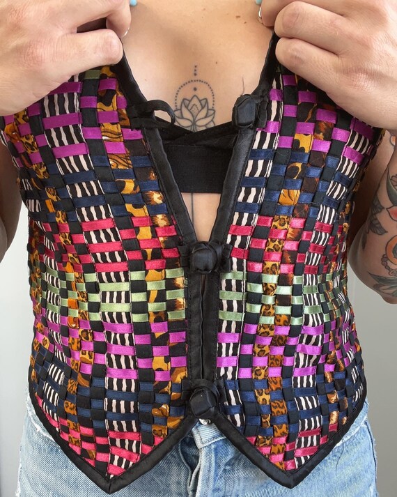 Halsey Patchwork Vest - image 6