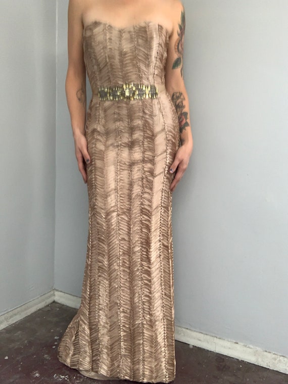 Badgley Mischka Gown