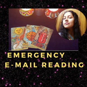 Lectura de emergencia por Sushmita: 98 % de precisión, el mismo día, lectura psíquica por correo electrónico con 2 preguntas, en menos de 3 horas