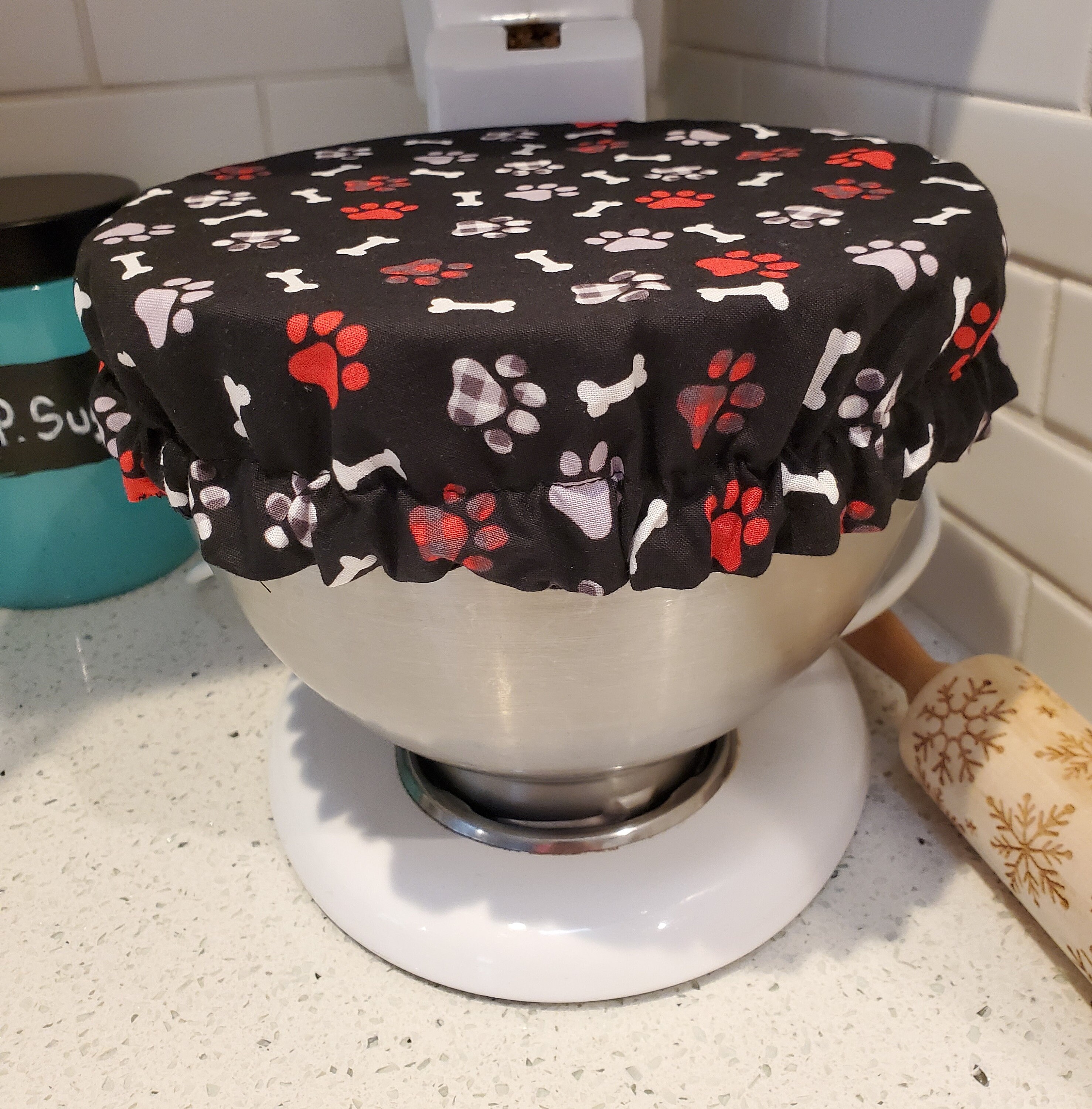 NEW Mixing Ceramic Bowls fit kitchenaid stand mixer bowl 5 quart Tilt-Head Stand  Mixer Bowl-Three-dimensional lace white or red - AliExpress