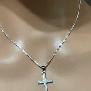 Dainty Opal Cross/Sterling Silver Cross/Small Fire Opal Cross/White Opal Cross/Blue Opal Cross/Cross Opal/Gift For Her