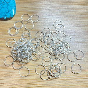 Thin Small Nose Hoop Piercing Ring / Thin 22 Gauge/Super Thin 24 Gauge/Sterling Silver Nose Ring/Nose Piercing Jewelry/Body Jewelry