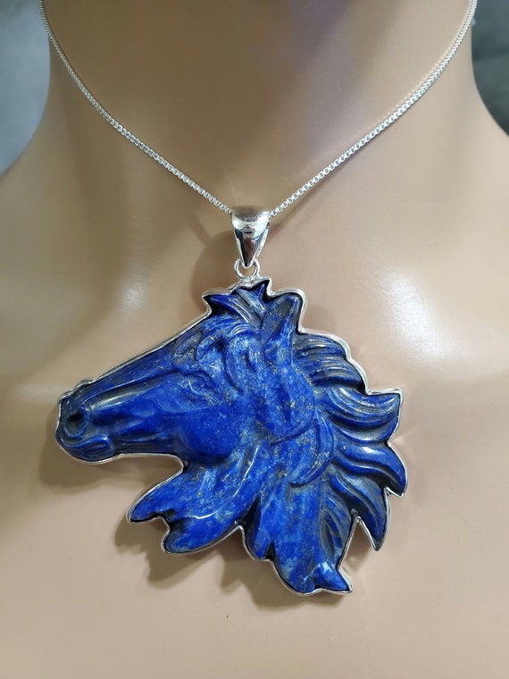 Lapis Lazuli Horse Pendants Lapis Lazuli Horse Pendants