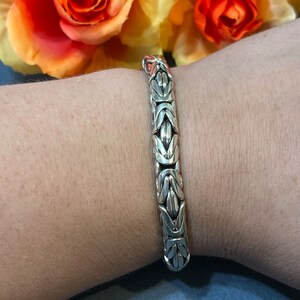Sterling Silver Bracelet/ Sterling Silver/ Strong Clasp / Sturdy Bracelet