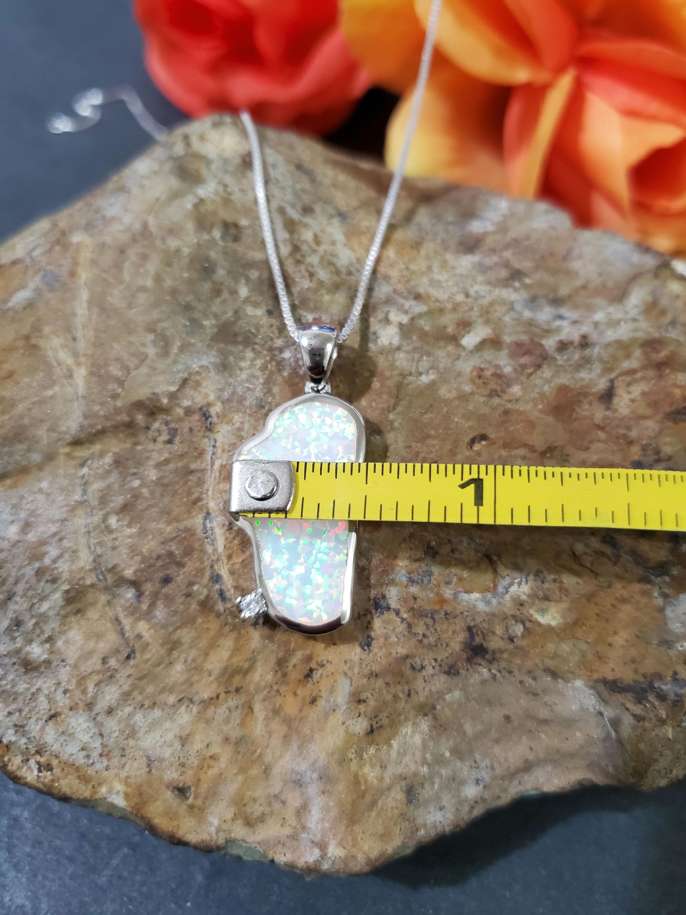 レイクタホペンダント/ファイアーオパール レイクタホペンダント