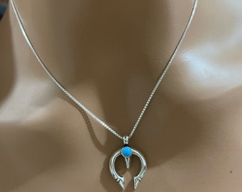 ナジャ ペンダント ネックレス/ターコイズ ナジャ ペンダント/ファイア オパール ナジャ/ナジャ ネックレス/ペンダント ナジャ/スターリング シルバー ナジャ/かわいいナジャ ペンダント