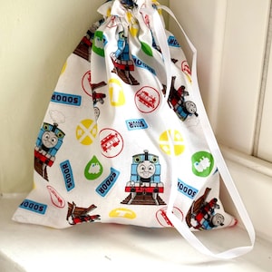 Thomas the Tank Engine Island of Sodor storage drawstring bag