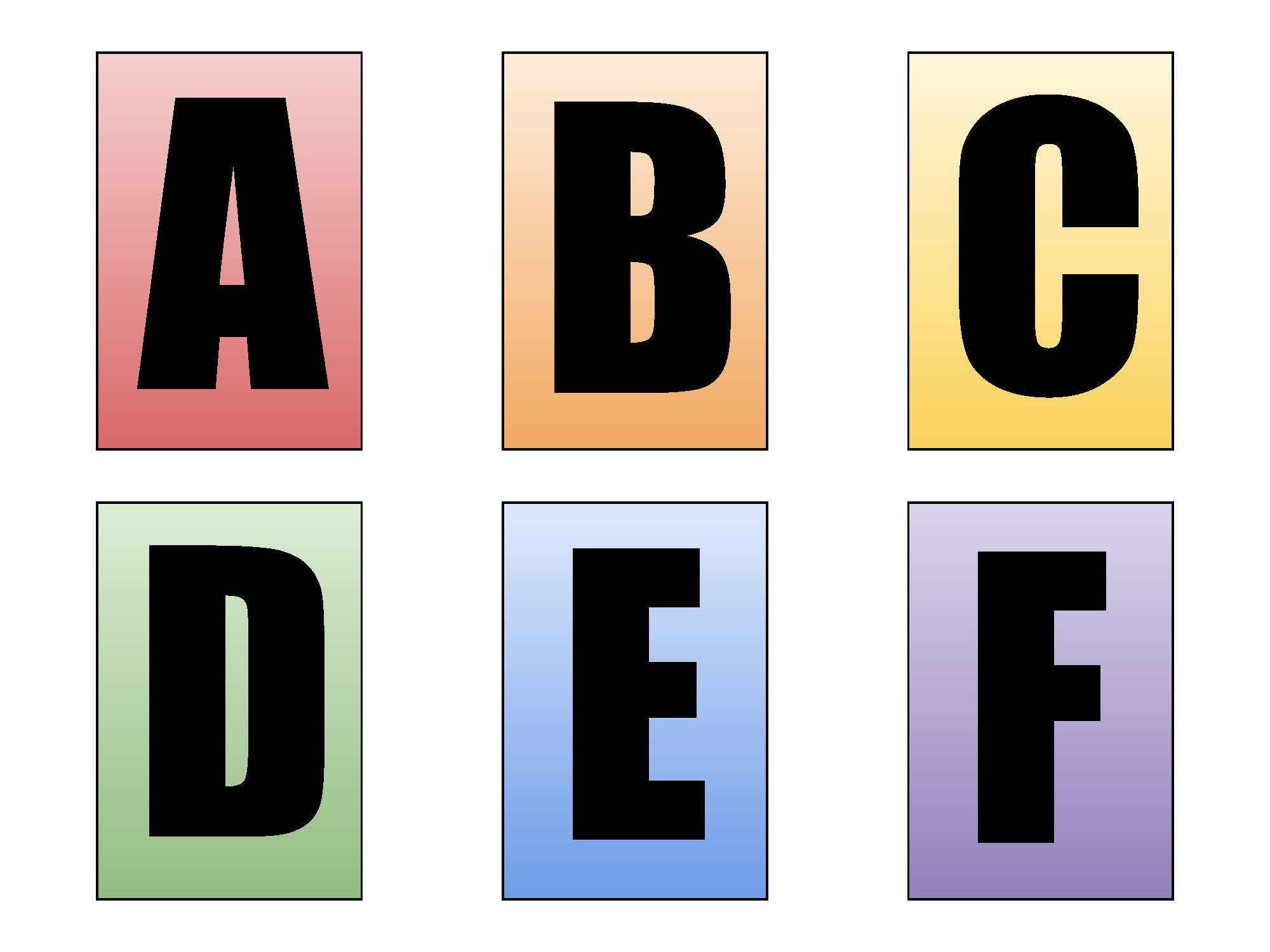 Uppercase ABC Flashcards Digital Download educational | Etsy