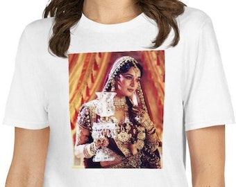 Camiseta Madhuri Dixit: Camiseta de leyenda de Bollywood, moda vintage