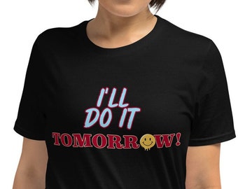 T-shirt Pokémon : Tee-shirt Ronflex I'll Do It Tomorrow – La Boutique - Foto 2